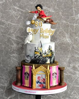 birthday cake 賀壽蛋糕 生日蛋糕 Harry Potter cake
